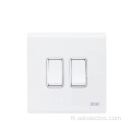 16A250V 2Gang 1Way Switch interrupteur électrique Commutateurs CE